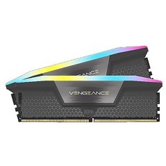 CORSAIR Vengeance RGB DDR5 SDRAM 32GB 5600MHz CL40 - High-Performance Memory Kit with Stunning RGB Lighting for Gamers and Creat